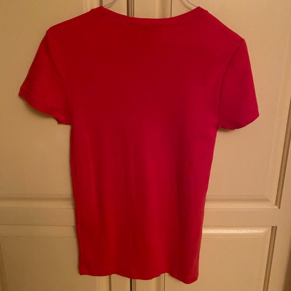 Polo by Ralph Lauren Women's Red T-Shirt - Picture 5 of 6